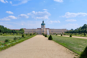 Obraz premium 19 August 2024 Berlin (Germany) - August: view of Charlottenburg Palace.