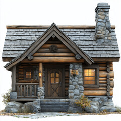 Obraz premium old house in the woods