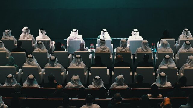 Gulf leaders gathered for an event in Dubai, United Arab Emirates.