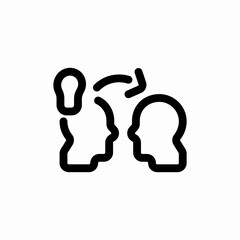 idea share icon sign vector