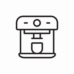 coffee machine icon sign vector
