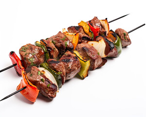 Grilled Meat Skewers Shish Kebab