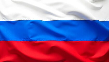 Fototapeta premium Stunning 3D Wave of the Russian Flag