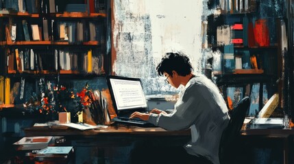 Student finished homework and then engaged in study sessions for better understanding