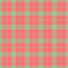 Track texture pattern check, hounds fabric seamless background. Scarf plaid vector tartan textile in pastel and red colors.