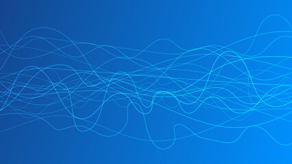 Abstract gradient background with wave beams