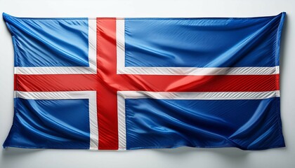 Fototapeta premium country flag in the wind