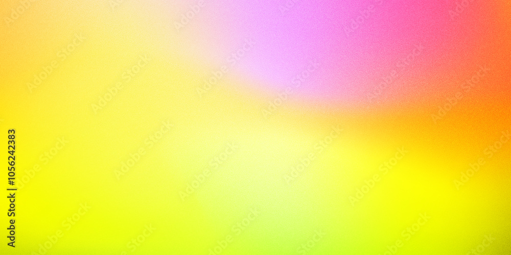 Poster orange gradient background, abstract peach orange grain gradation texture, vector yellow noise textu