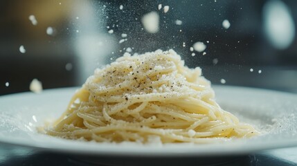 Artisanal Pasta with Cheese Shavings