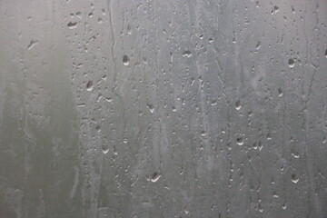 rain on window