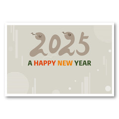 2025年巳年年賀状