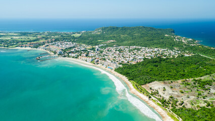 Drone Shot in Punta Mita, Nayarit. Mexico
