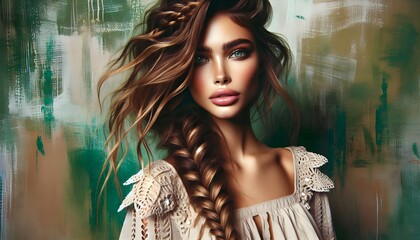 Trenzas de Inspiración Boho