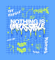 Futuristic streetwear Poster With Aesthetic Graphic Design for T shirt Street Wear and Urban Style