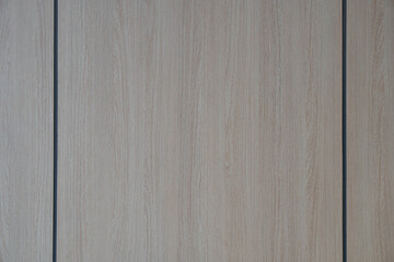 Background and textured of wooded line coke wood pattern. Straight black lines on both sides. Textured surface of door.