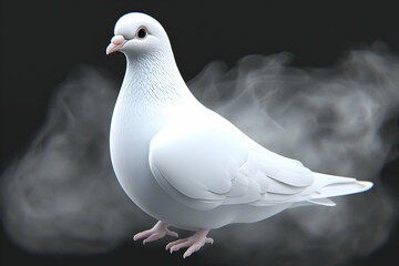 white dove of peace