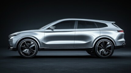 Sleek Silver SUV