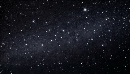 Fototapeta premium メタリックに輝く星々が浮かぶダークな背景