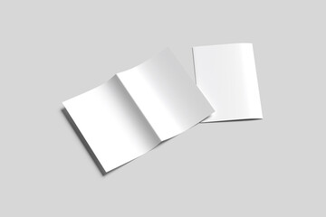 A4 BIFOLD BLANK BACKGROUND