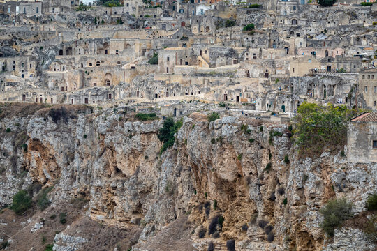 H&ouml;hlensiedlung Matera, Basilikata, Italien