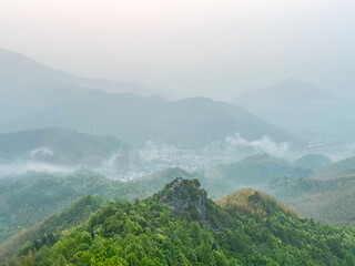 Lu'an Rooftop Mountain-Sunrise View