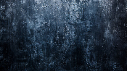 Obraz premium Grunge-style dark black textured concrete wall background