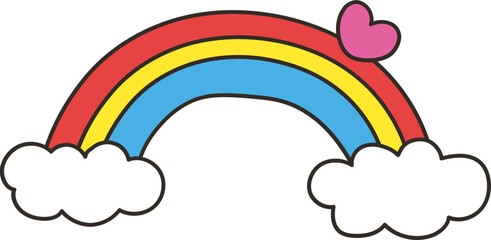 무지개무지개,무지개그림,무지개일러스트,날씨,구름,귀여운구름