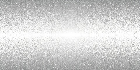 Abstract Silver Glitter Background with Gradient and Texture