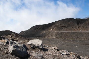 volcanic landscape