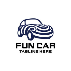 Logo Fun Car Abstract Simple Luxury.