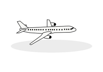 Cartoon Air Plane Vector
