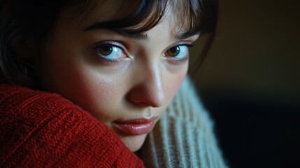 Contemplative Female Portrait