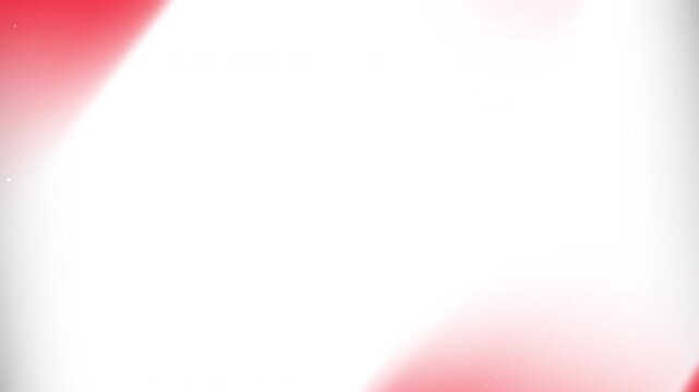 Minimalistic design with red curved lines and white dots on a white background. Suitable for abstract backgrounds or modern art concepts.