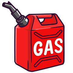 red gas can emote illustration
