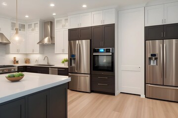 Internet of Things-enabled smart home showcasing efficient living with connected appliances