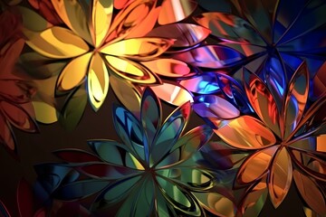 Fototapeta premium abstract floral background