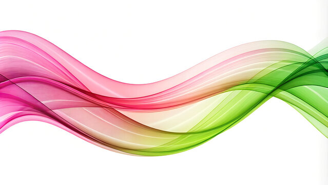 abstract colorful waves