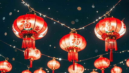 happy new year chinese new year lanterns