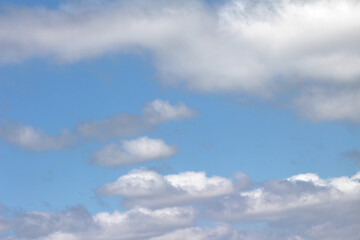 Obraz premium blue sky with clouds. sky and clouds. blue sky and clouds. clouds in the blue sky