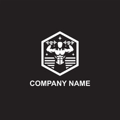 Fototapeta premium Gym logo design