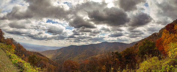 Blue Ridge Parkway in Virginia 