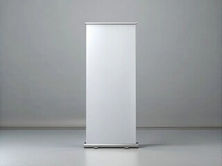 blank billboard on wall generative ai