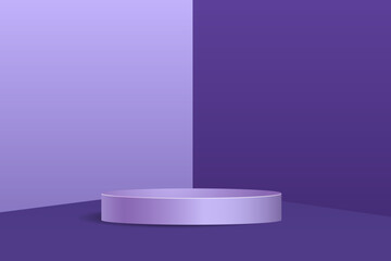 landscape purple background product display