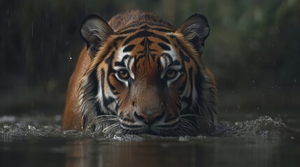 Tiger in the Water