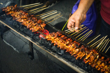 madura chicken satay
