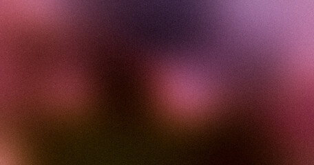 Magenta purple red black color grainy gradient texture background. Abstract soft colors, flow shaped, vibrant, dark colors, glowing, bright shine, poster, banner, cover, header