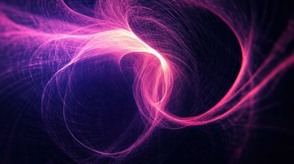 Obraz premium Abstract Pink and Purple Swirls