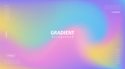 Modern abstract blurred pastel color background. Minimalist gradient color design. suitable for banner backgrounds etc