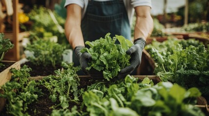 A neighborhood gardening project where neighbors exchange homegrown produce and share gardening tips, fostering community bonds and healthy eating.
