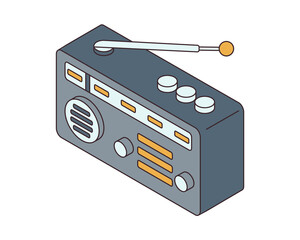 Fototapeta premium radio